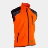 Grünholz Forstweste in Orange-Schwarz von Vorne